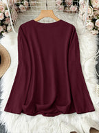 ÉLARA LINEN BLOUSE