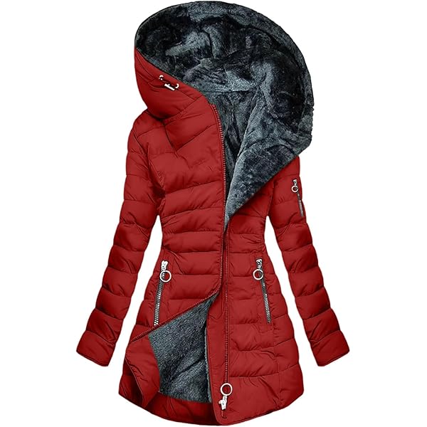 Beatrice - Warm Winter Coat With Fleece Lining